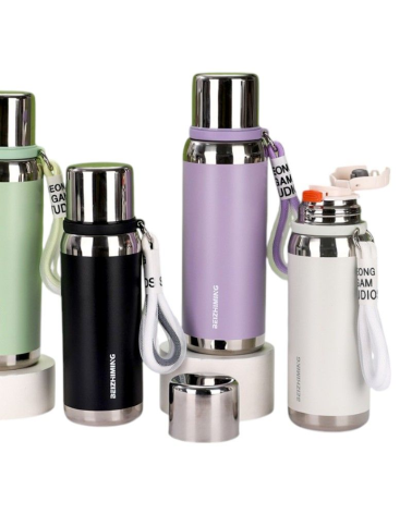 Φορητό παγούρι-θερμός - 800ml - 722313 - Black