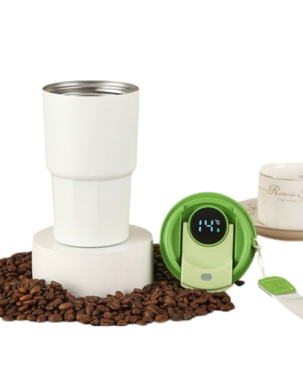 Φορητό παγούρι-θερμός με ψηφιακό θερμόμετρο - 500ml - 722382 - Purple