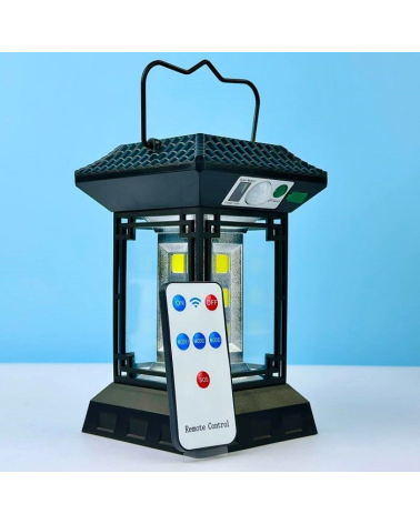 Επαναφορτιζόμενο φαναράκι LED με αισθητήρα κίνησης και ηλιακό πάνελ - T60