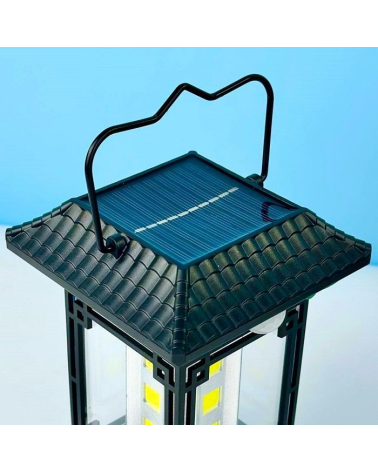 Επαναφορτιζόμενο φαναράκι LED με αισθητήρα κίνησης και ηλιακό πάνελ - T60