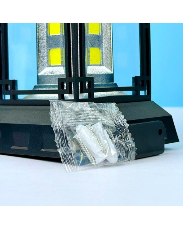 Επαναφορτιζόμενο φαναράκι LED με αισθητήρα κίνησης και ηλιακό πάνελ - T60