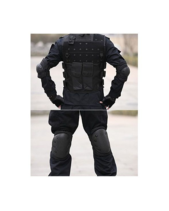 Σετ επιγονατίδες & επιαγκωνίδες - Tactical - 4pcs - 920075 - Beige