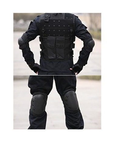 Σετ επιγονατίδες & επιαγκωνίδες - Tactical - 4pcs - 920075 - Green