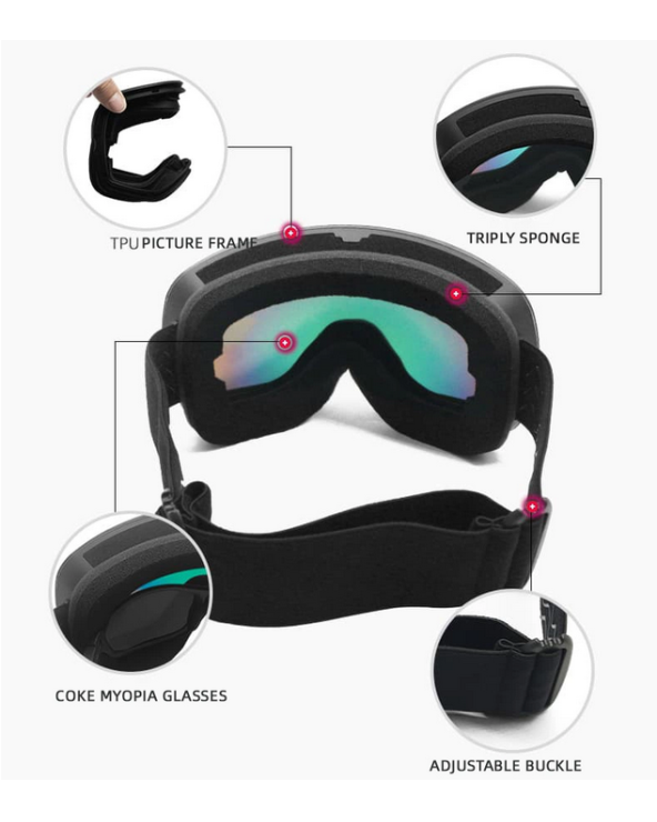 Μάσκα Σκι - HX037 - 920679 - Colorful Mirror