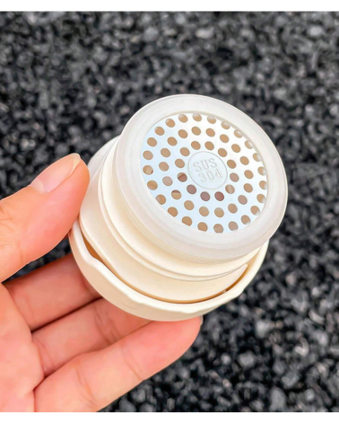 Φορητό παγούρι-θερμός με κούπα - 650ml - 954149 - White