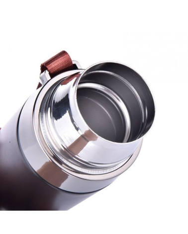 Φορητό παγούρι-θερμός με ποτήρι - 750ml - 954279 - Silver