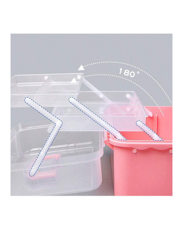 Κουτί οργάνωσης καλλυντικών - 525 - 121057 - Pink