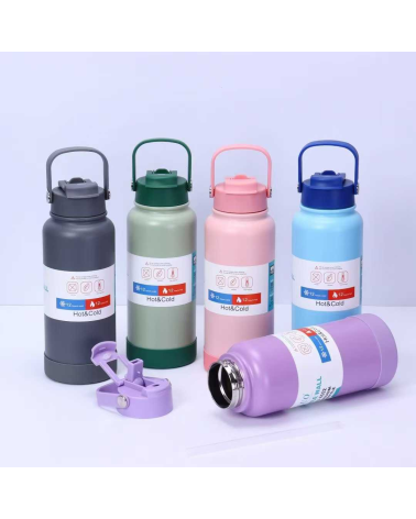 Φορητό παγούρι-θερμός - 800ml - 168445 - Black