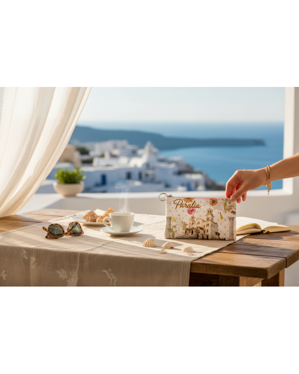 Πορτοφόλι Souvenir μπρελόκ - Σετ 10pcs - PVC - Paralia - 16*10cm