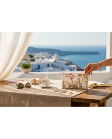 Πορτοφόλι Souvenir μπρελόκ - Σετ 10pcs - PVC - Paralia - 16*10cm