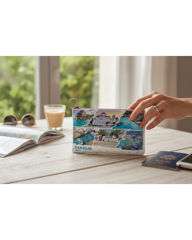 Πορτοφόλι Souvenir μπρελόκ - Σετ 10pcs - PVC - Paralia - 16*10cm