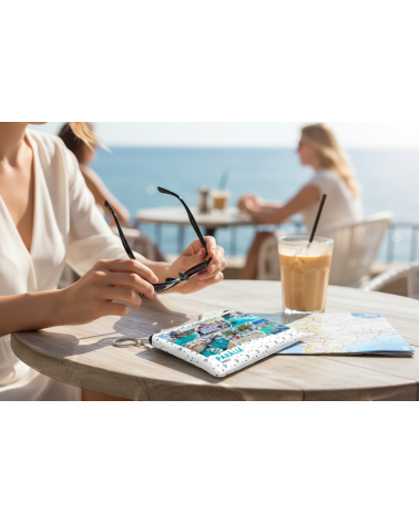 Πορτοφόλι Souvenir μπρελόκ - Σετ 10pcs - PVC - Paralia - 11*7cm