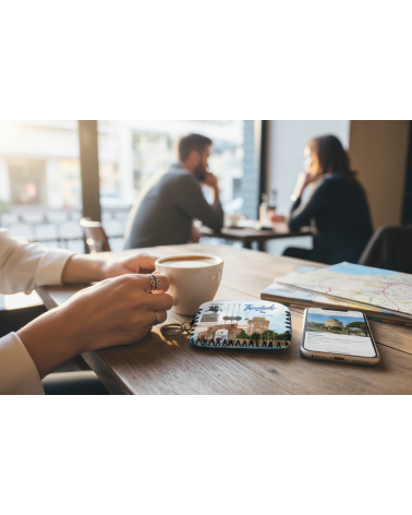 Πορτοφόλι Souvenir μπρελόκ - Σετ 10pcs - PVC - Thessaloniki - 14*9cm