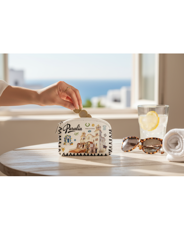 Πορτοφόλι Souvenir μπρελόκ - Σετ 10pcs - PVC - Paralia - 14*9cm