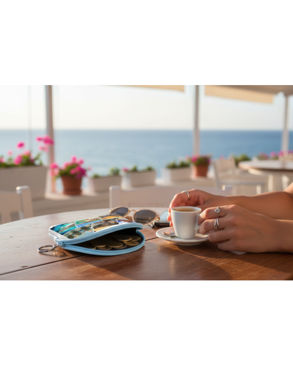 Πορτοφόλι Souvenir μπρελόκ mini - Σετ 10pcs - PVC - Chalkidiki - 10*8*3cm