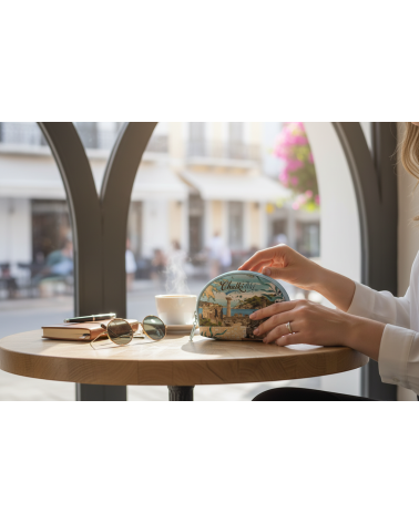 Πορτοφόλι Souvenir μπρελόκ mini - Σετ 10pcs - PVC - Chalkidiki - 10*8*3cm