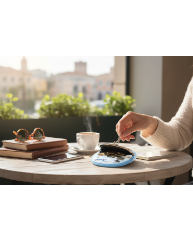 Πορτοφόλι Souvenir μπρελόκ mini - Σετ 10pcs - PVC - Thessaloniki - 10*8*3cm