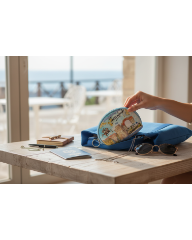 Πορτοφόλι Souvenir μπρελόκ mini - Σετ 10pcs - PVC - Thessaloniki - 10*8*3cm