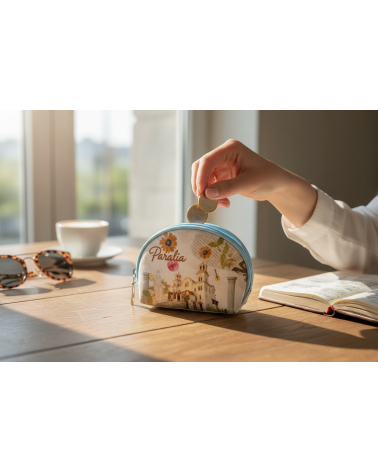 Πορτοφόλι Souvenir μπρελόκ mini - Σετ 10pcs - PVC - Paralia - 10*8*3cm