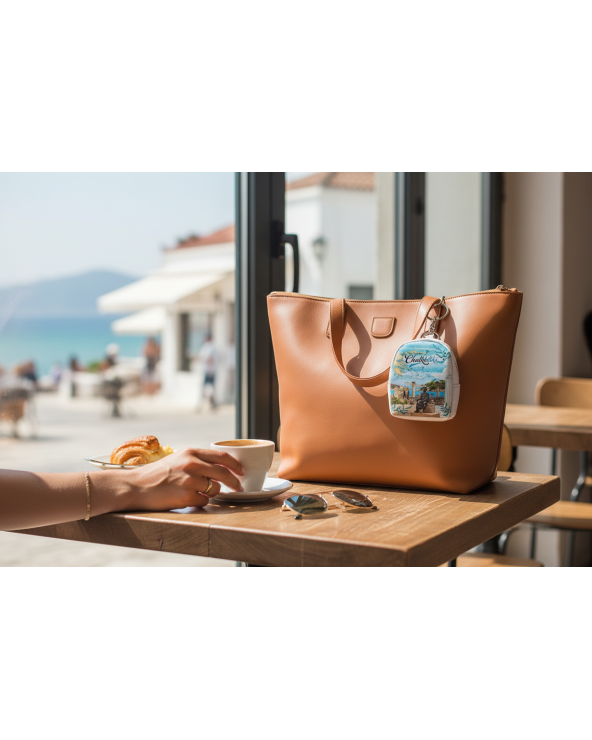 Πορτοφόλι Souvenir μπρελόκ mini - Σετ 10pcs - PVC - Chalkidiki - 7*9*4.5cm