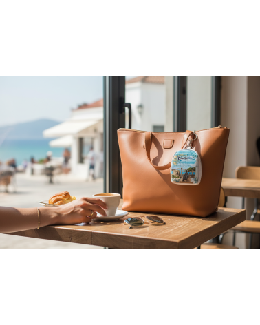 Πορτοφόλι Souvenir μπρελόκ mini - Σετ 10pcs - PVC - Chalkidiki - 7*9*4.5cm