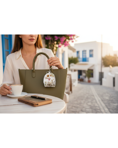 Πορτοφόλι Souvenir μπρελόκ mini - Σετ 10pcs - PVC - Paralia - 7*9*4.5cm