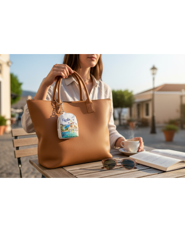 Πορτοφόλι Souvenir μπρελόκ mini - Σετ 10pcs - PVC - Paralia - 7*9*4.5cm