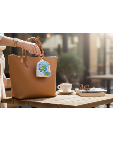 Πορτοφόλι Souvenir μπρελόκ mini - Σετ 10pcs - PVC - Greece - 7*9*4.5cm