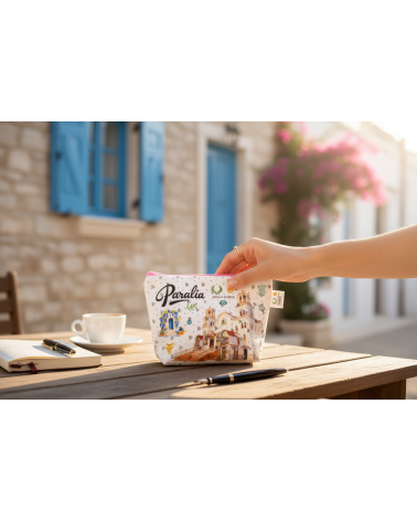 Πορτοφόλι Souvenir μπρελόκ mini - Σετ 10pcs - PVC - Paralia - 11*7*4cm