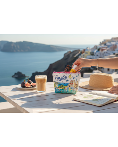 Πορτοφόλι Souvenir μπρελόκ mini - Σετ 10pcs - PVC - Paralia - 11*7*4cm