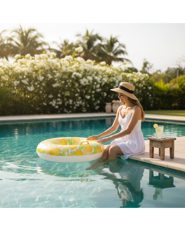 Παιδικό φουσκωτό σωσίβιο - 100cm - Yellow