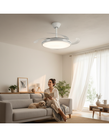 Ανεμιστήρας οροφής & φωτιστικό - DS-8989