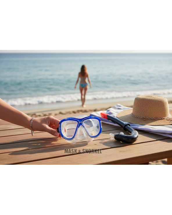 Μάσκα θαλάσσης με αναπνευστήρα - 3266