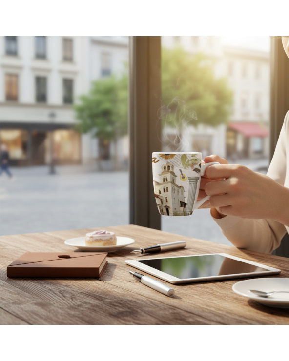 Σετ κεραμική κούπα Souvenir - 12pcs - Paralia