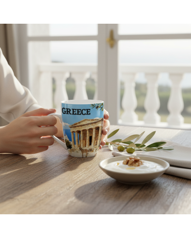 Σετ κεραμική κούπα Souvenir - 12pcs - Greece