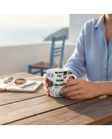 Σετ κεραμική κούπα Souvenir - 12pcs - Greece