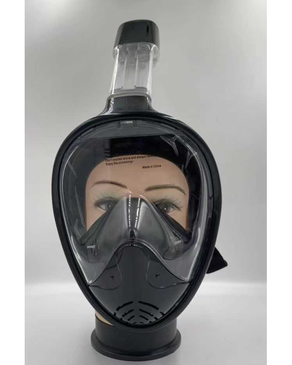 Μάσκα θαλάσσης Full Face με αναπνευστήρα - BHC - 127121 - Black