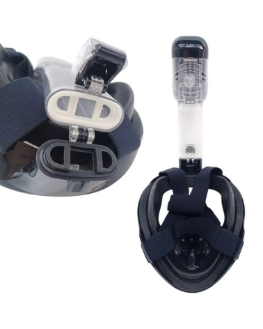 Μάσκα θαλάσσης Full Face με αναπνευστήρα - BHC - 127121 - Black