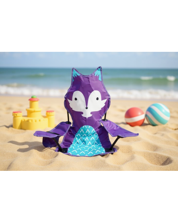 Παιδική πτυσσόμενη καρέκλα camping - 1015 - 241705 - Purple