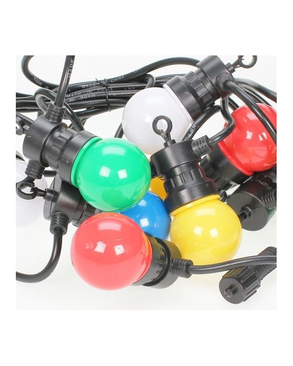 Γιρλάντα φωτισμού LED εξωτερικού χώρου - 5m - 10pcs - 272376 - RGB