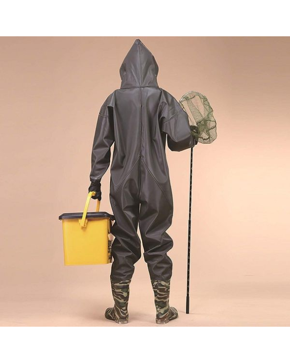 Αδιάβροχη φόρμα εργασίας με γαλότσα & κουκούλα - Νο.41