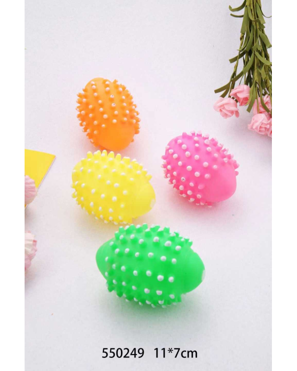 Παιχνίδι σκύλου μπαλάκι μασητικό - 11x7cm - 12pcs