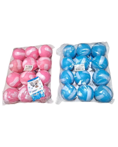 Παιχνίδι σκύλου Latex μπαλάκι - 6cm - 12pcs