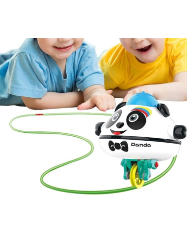 Παιχνίδι Panda με ρόδα και ράγα κίνησης - 808-5P1