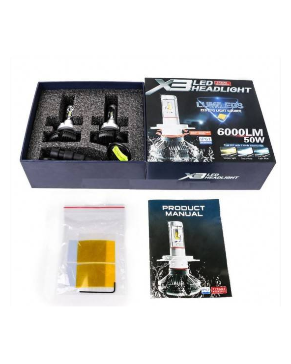 Λάμπες LED - Headlights - H3 - X3