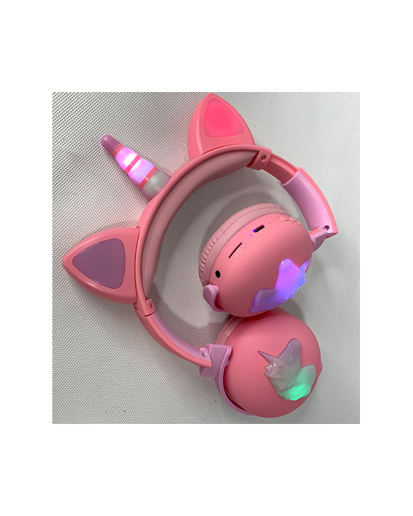 Ασύρματα ακουστικά - Unicorn Headphones - ME17 - 258606 - Pink