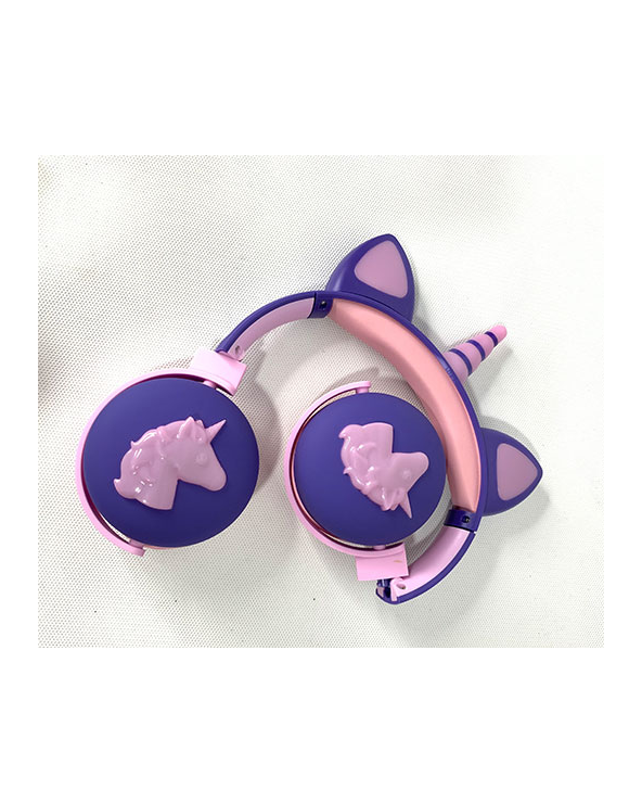 Ασύρματα ακουστικά - Unicorn Headphones - ME17 - 258606 - Purple