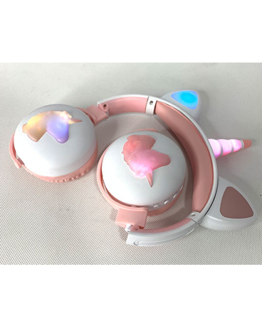 Ασύρματα ακουστικά - Unicorn Headphones - ME17 - 258606 - White