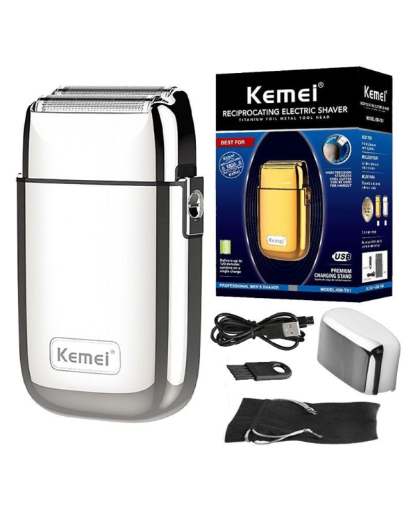 Ξυριστική μηχανή - Shaver - KM-TX1 - Kemei - Silver