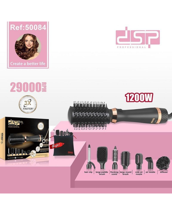 Ηλεκτρική βούρτσα μαλλιών - 7in1 - 50084 - DSP